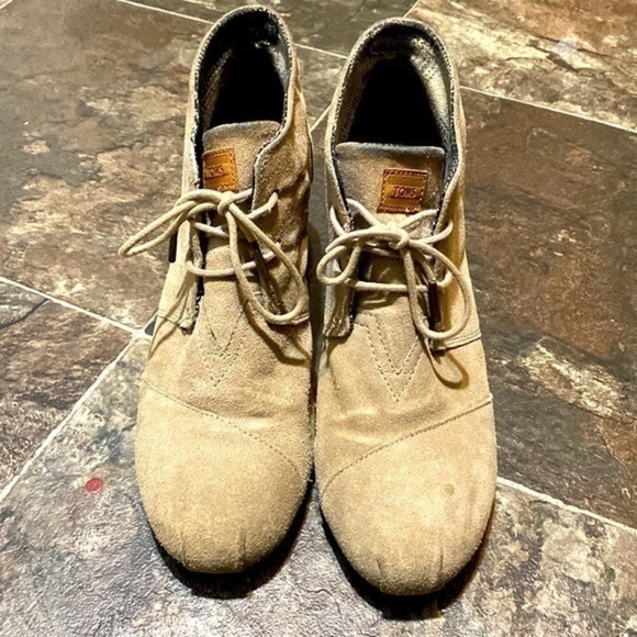 Toms wedges size 12W - Picture 5 of 10